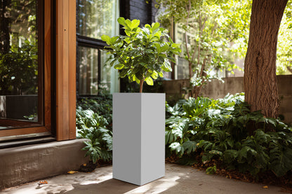 16x36 Vertical Planter Box Light Grey